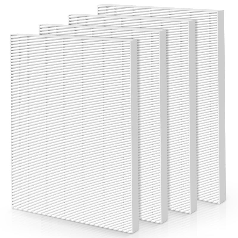 isinlive 115115 HEPA Replacement Filters A for Winix PlasmaWave 5300-2, C535, 6300, 5300, 6300-2, P300, AM90, 9000, 5000, 5000B, C909, 9800 Air Purifier, 4 Pack HEPA Filter, Size 21 - Image 1